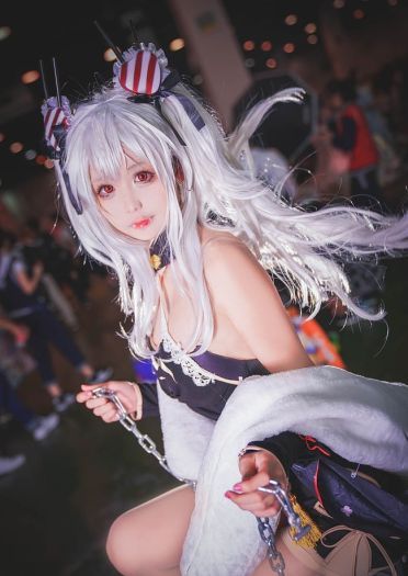 碧蓝航线 萝莉 萌妹 cosplay