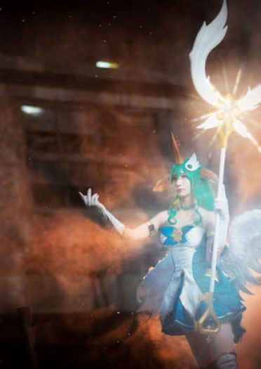 英雄联盟 索拉卡 星之守护者 cosplay