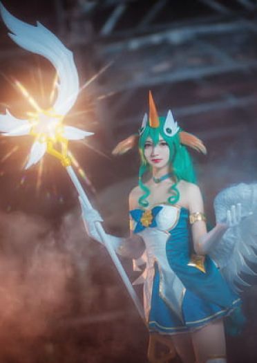 英雄联盟 索拉卡 星之守护者 cosplay
