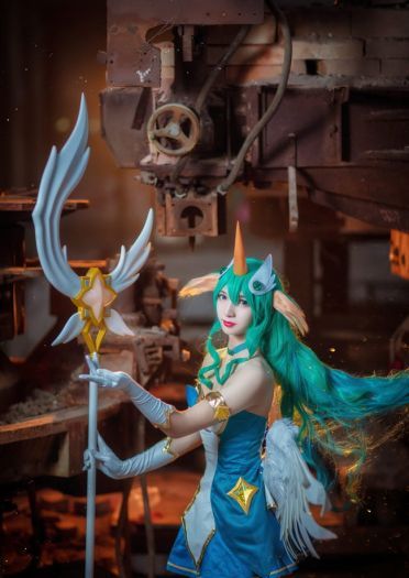 英雄联盟 索拉卡 星之守护者 cosplay