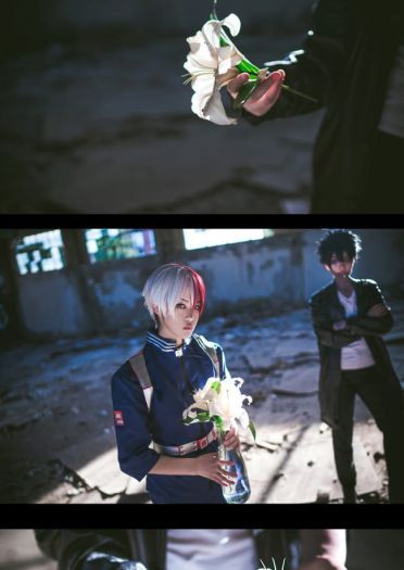 我的英雄学院 荼毘 轰焦冻 cosplay