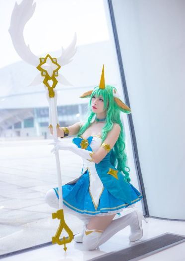 【cos场照】英雄联盟 星之守护者索拉卡