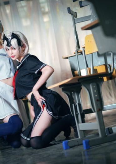 Fate/Grand Order 黑白贞德  cosplay