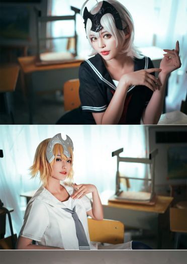 Fate/Grand Order 黑白贞德  cosplay