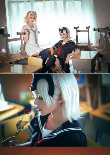 Fate/Grand Order 黑白贞德  cosplay