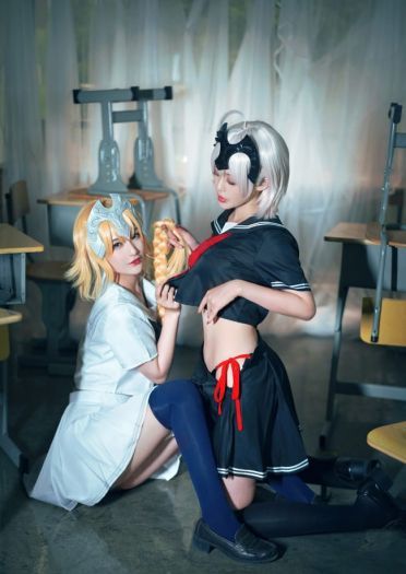 Fate/Grand Order 黑白贞德  cosplay