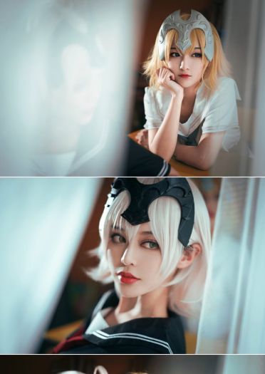Fate/Grand Order 黑白贞德  cosplay