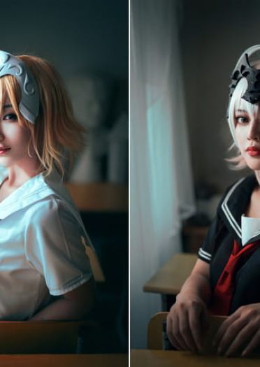 Fate/Grand Order 黑白贞德  cosplay