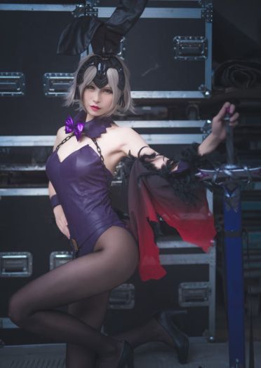 【cos场照】黑贞兔女郎