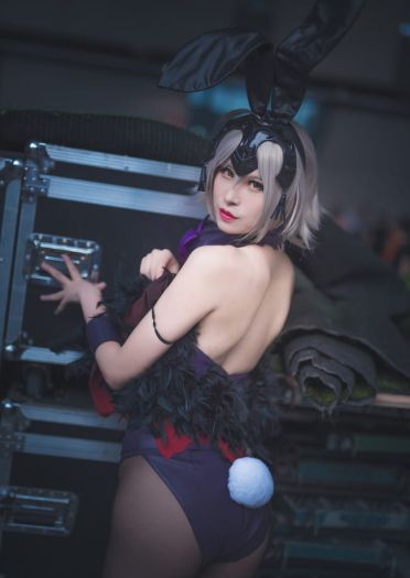 【cos场照】黑贞兔女郎