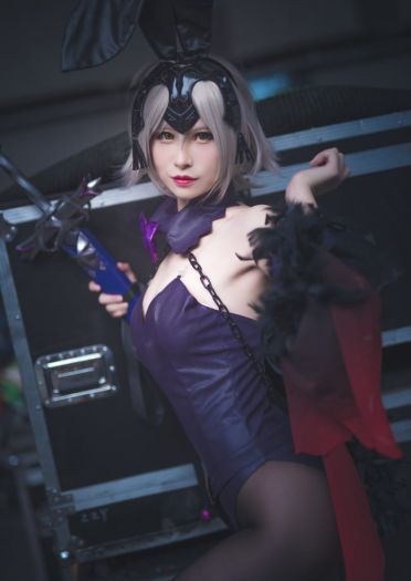 【cos场照】黑贞兔女郎