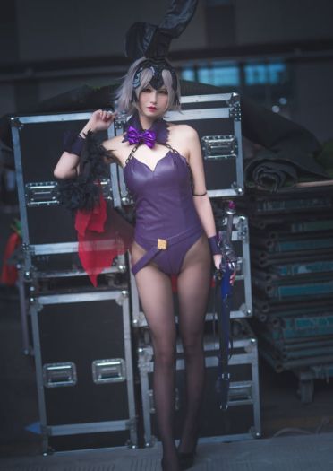 【cos场照】黑贞兔女郎