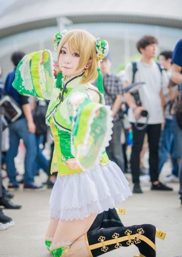 Love Live! 小泉花阳 旗袍 cosplay