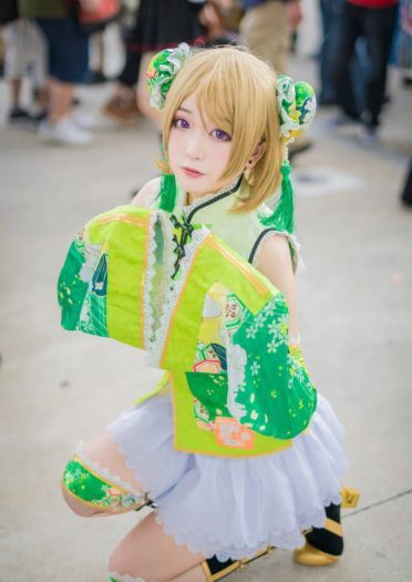 Love Live! 小泉花阳 旗袍 cosplay