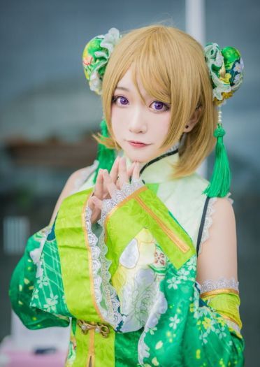 Love Live! 小泉花阳 旗袍 cosplay