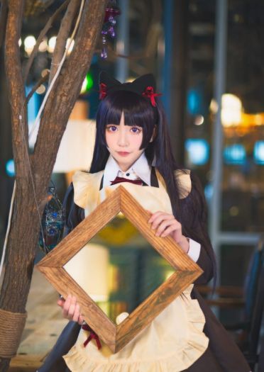 我的妹妹哪有这么可爱 女仆 黑丝 黑猫 cosplay