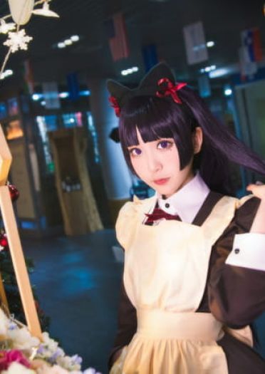我的妹妹哪有这么可爱 女仆 黑丝 黑猫 cosplay
