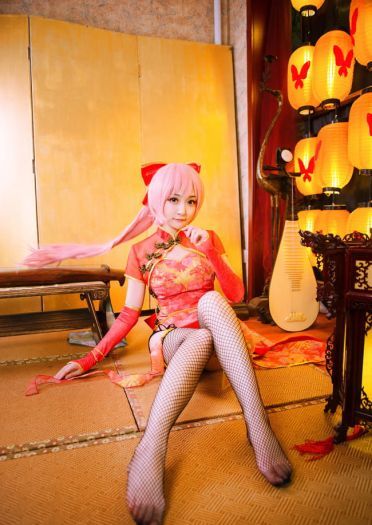 VOCALOID LUKA 巡音 cosplay