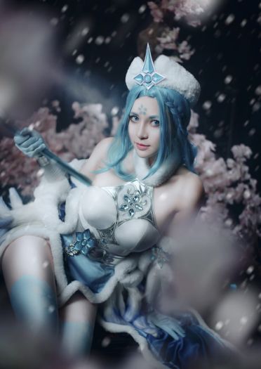 【cos正片】《王者荣耀》—王昭君-冰雪之华