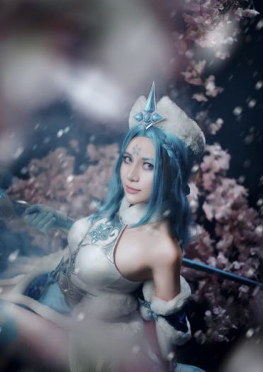 【cos正片】《王者荣耀》—王昭君-冰雪之华