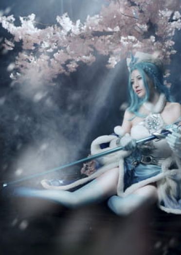 【cos正片】《王者荣耀》—王昭君-冰雪之华