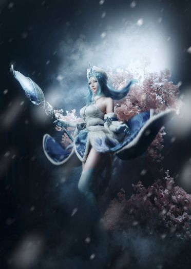 【cos正片】《王者荣耀》—王昭君-冰雪之华