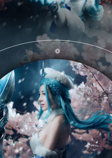 【cos正片】《王者荣耀》—王昭君-冰雪之华