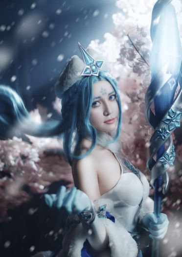 【cos正片】《王者荣耀》—王昭君-冰雪之华