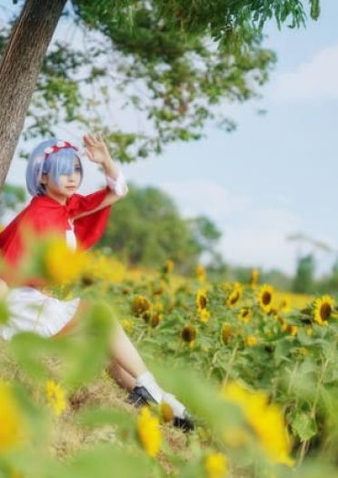 【cos正片】蕾姆小红帽cos