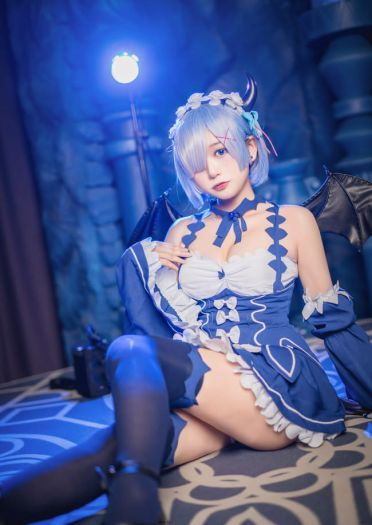 Re:从零开始的异世界生活 蕾姆 万圣节 cosplay