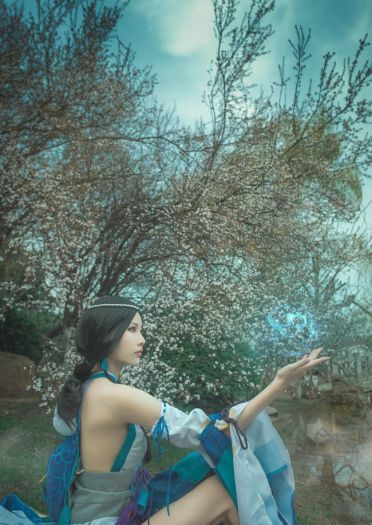 【cos正片】阴阳师手游 八百比丘尼