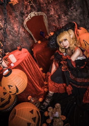 东方Project 万圣节 芙兰朵露 cosplay