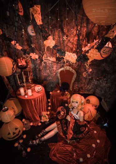 东方Project 万圣节 芙兰朵露 cosplay