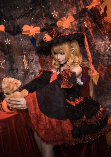 东方Project 万圣节 芙兰朵露 cosplay