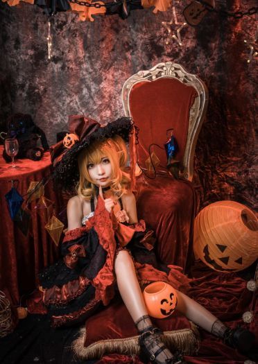 东方Project 万圣节 芙兰朵露 cosplay
