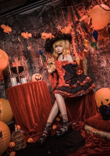 东方Project 万圣节 芙兰朵露 cosplay