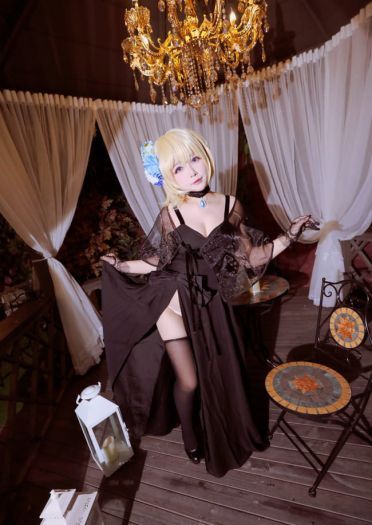 Fate/Grand Order 贞德 腿部福利 cosplay