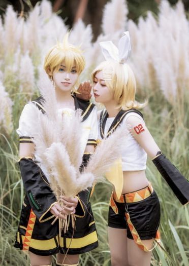 VOCALOID 镜音双子 镜音连 cosplay