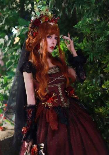 Lolita 装扮 哥特 手工 cosplay