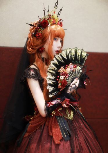 Lolita 装扮 哥特 手工 cosplay