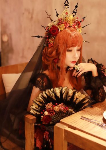 Lolita 装扮 哥特 手工 cosplay