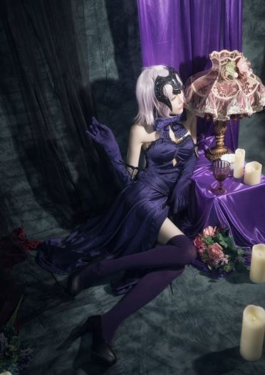 Fate/Grand Order 黑贞德 cosplay