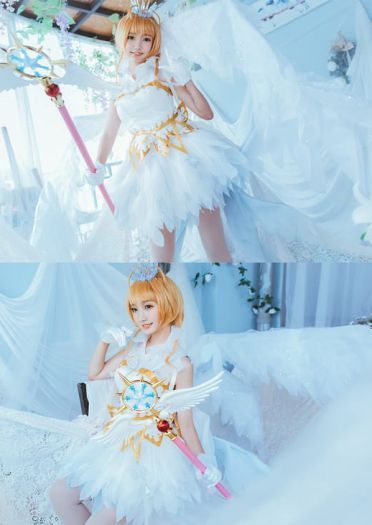 魔卡少女樱 小樱 木之本樱 cosplay