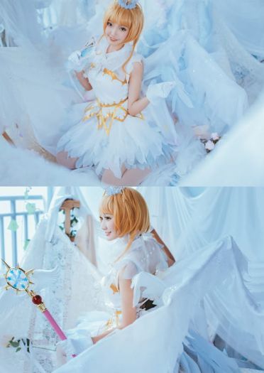 魔卡少女樱 小樱 木之本樱 cosplay