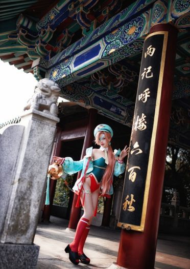 国家秘宝 七绝 吴王夫人差 cosplay