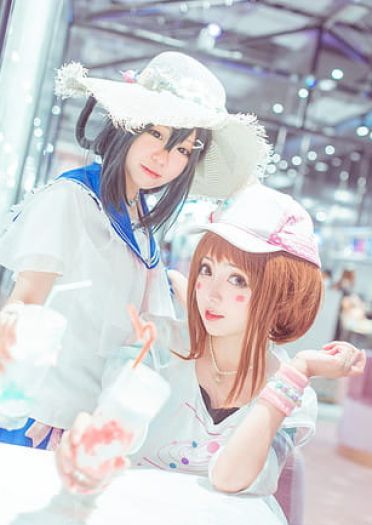 我的英雄学院 丽日御茶子 蛙吹梅雨 cosplay