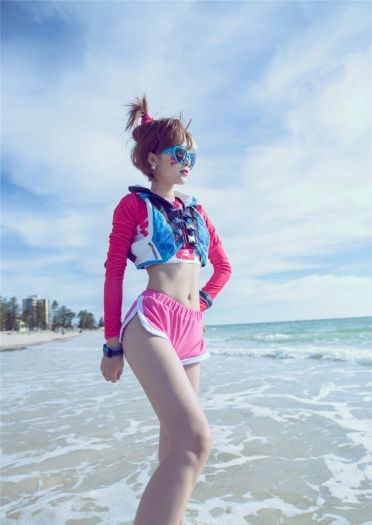 【cos正片】2018夏季运动皮肤-踏浪者D.va