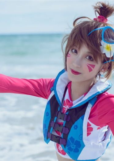 【cos正片】2018夏季运动皮肤-踏浪者D.va