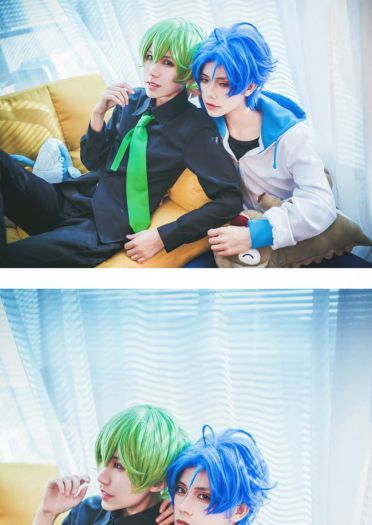 【cos正片】小绿和小蓝