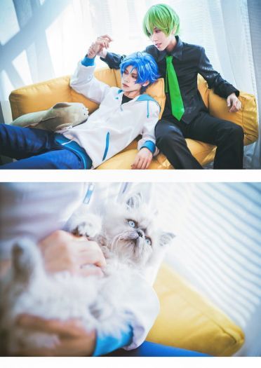 【cos正片】小绿和小蓝